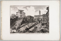 TvB G 6587
<br/>
Veduta del Romano Campidoglio con scalinata
<br/>
<em>Piranesi, Giovanni Battista (1720-1778)</em>